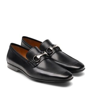Magnanni Rafa II Men’s Bit Loafer Black 8.5 Slip NWOT